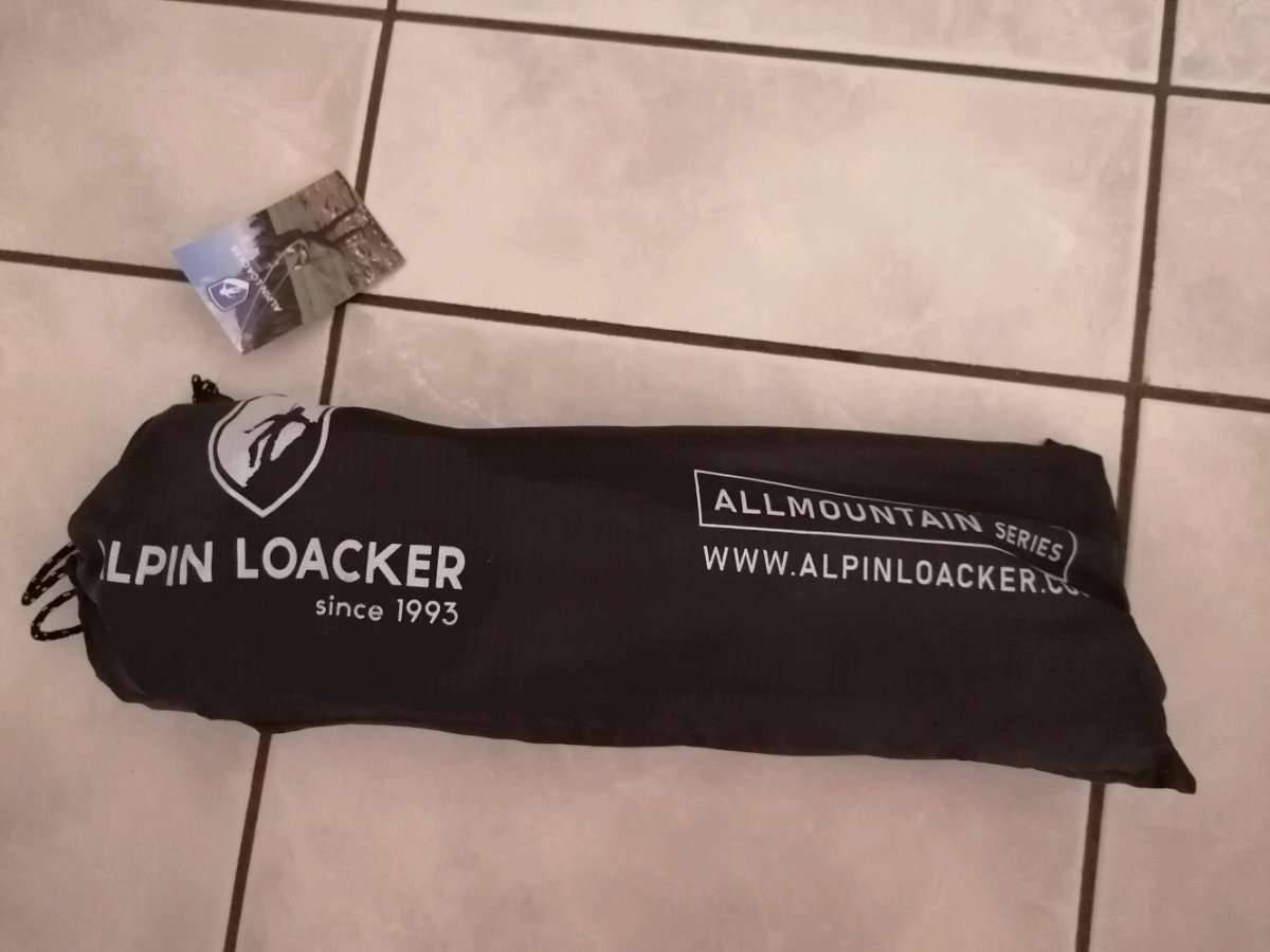 Alpin Loacker Allmountain — kempingová stolička v obalu (since 1993) – fotka 1