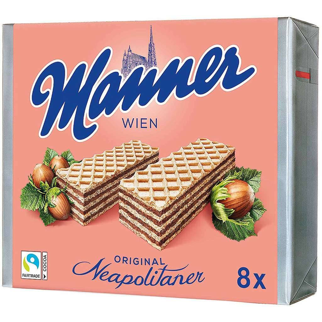 Manner Original Neapolitaner oplatky 8× balení – fotka 1